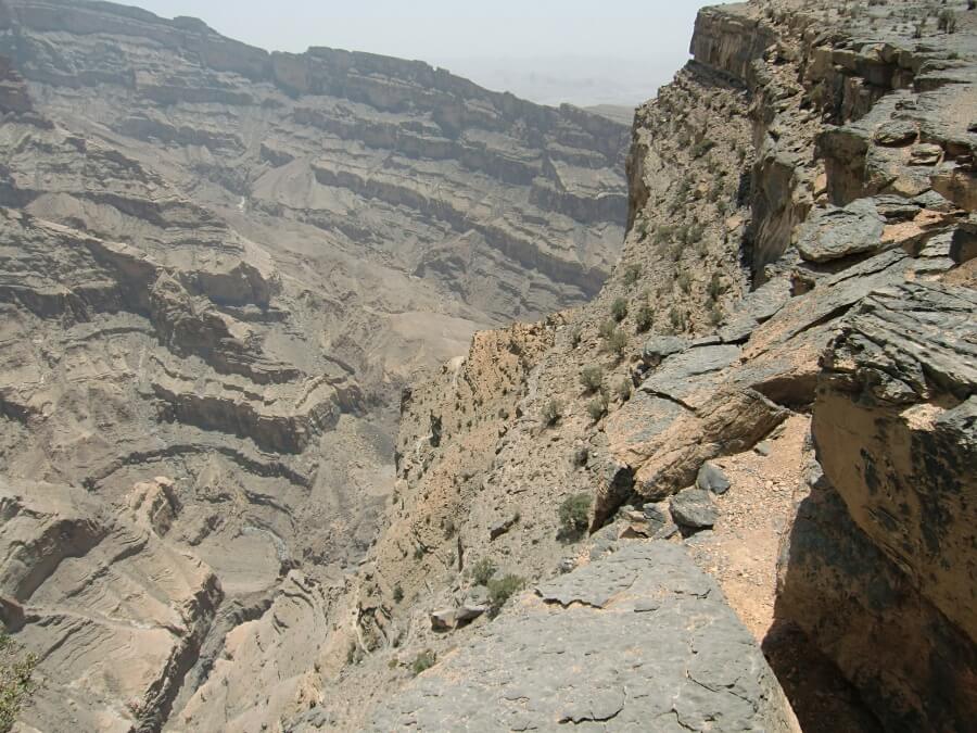 Jebel Shams - der Grand Canyon of Oman