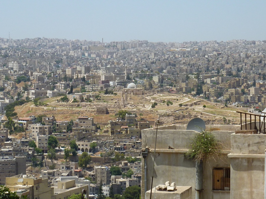 Der Zitadellenhuegel in Amman