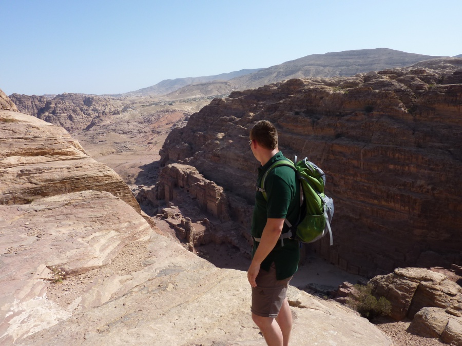 Ausblick auf Petra