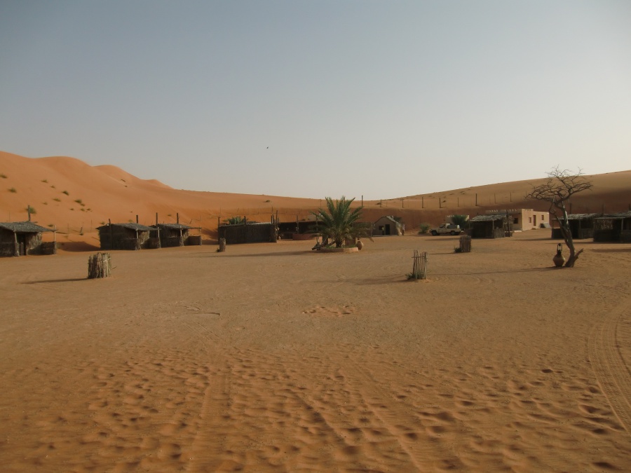 Das Nomadic Desert Camp im Oman
