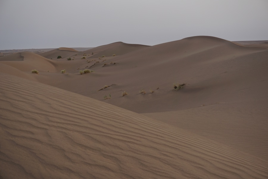 Sandduenen in der Dasht-e Kavir