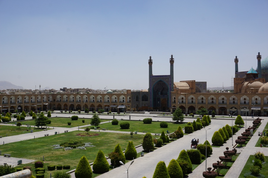 Der Imam Platz in Isfahan Iran