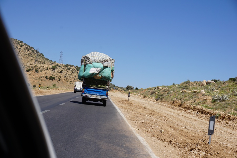 Transportmittel und Ladungssicherung im Iran
