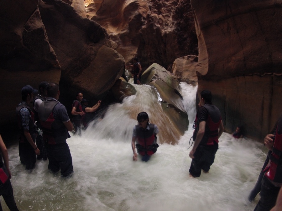 Canyoning im Wadi Mujib