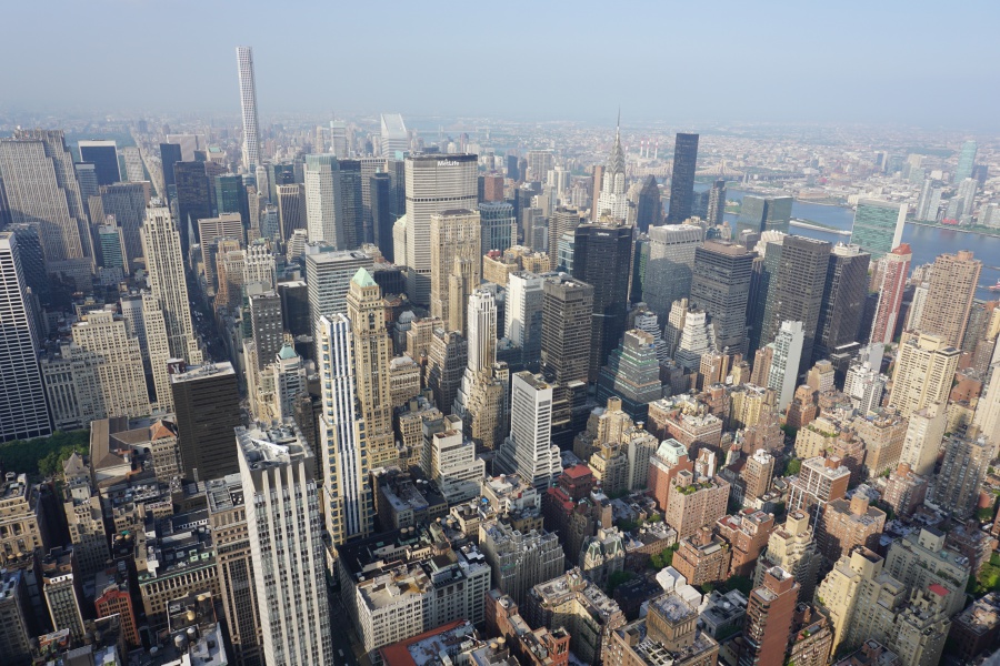 Ausblick vom Empire State Building New York