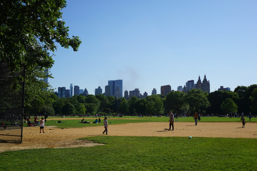 Sportflaechen im Central Park