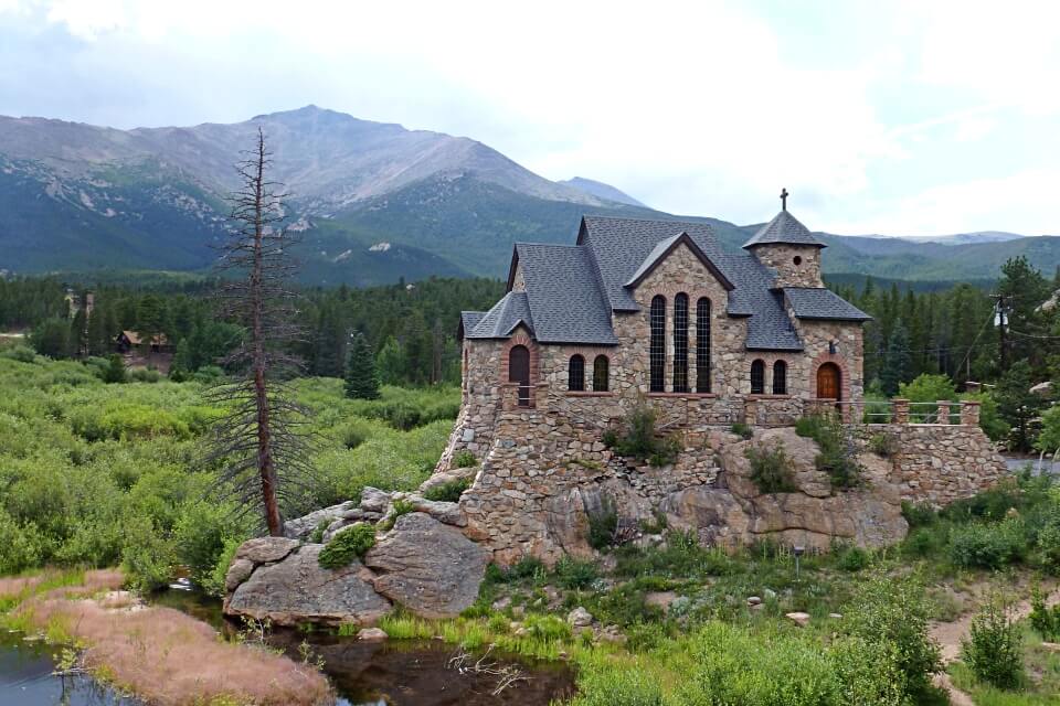 Kirche im Rocky Mountains Nationalpark