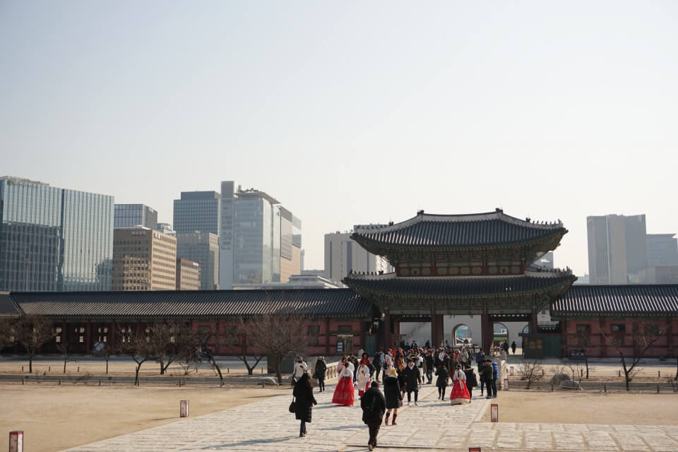 Der Gyeongbokgung Palast in Seoul - Reiseblog Road Traveller