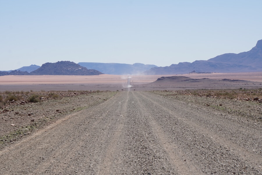 Piste durch das Namib Rand Reservat in Namibia