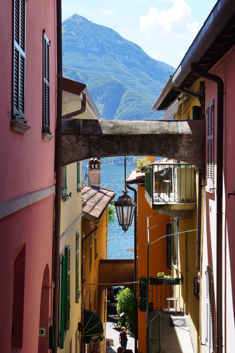 Varenna am Lago di Como in Norditalien auf unserem Roadtrip
