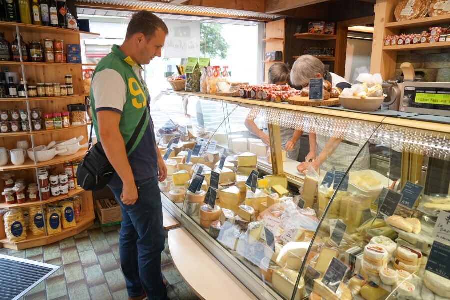 Kaese kaufen in Appenzell
