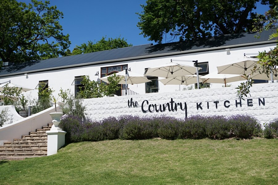 Bistro The Country Kitchen in Franschhoek in Suedafrikas Winelands