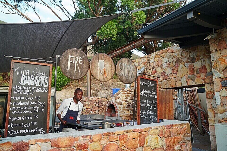 Markt auf den Cape Points Vineyards in Noordhoek bei Kapstadt