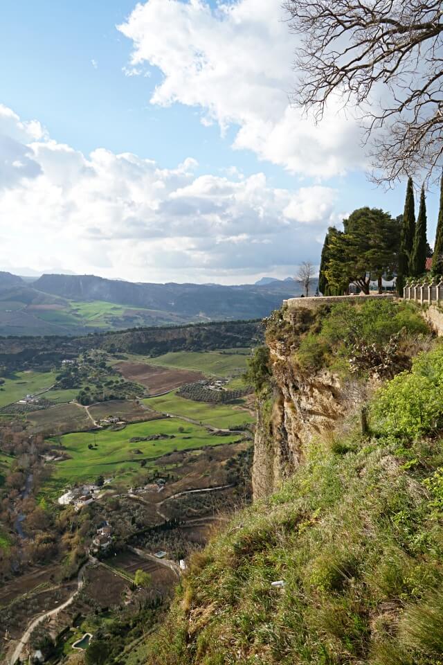 Ronda in Andalusien ist definitiv eine Stadt mit Ausblick