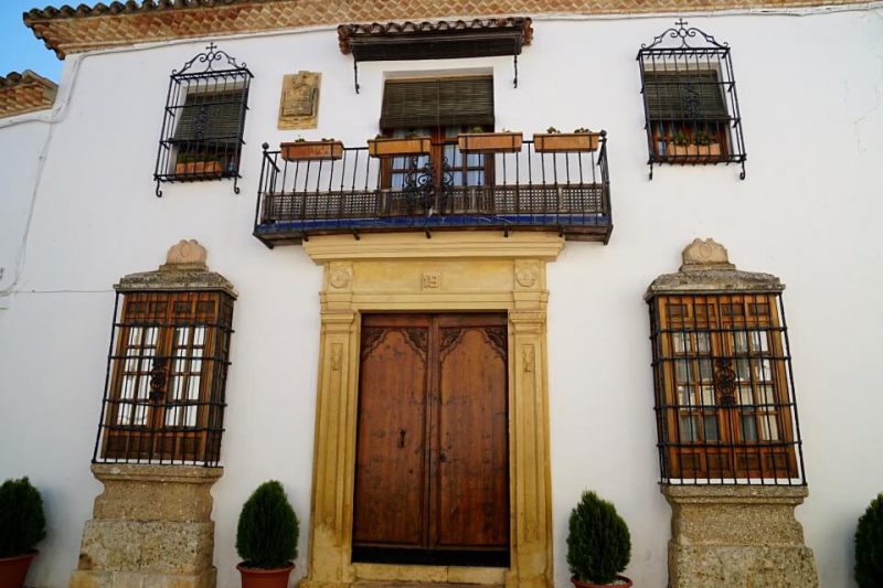 Hausfassade in Ronda