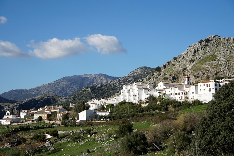 Benaocaz in der Sierra de Grazalema in Andalusien