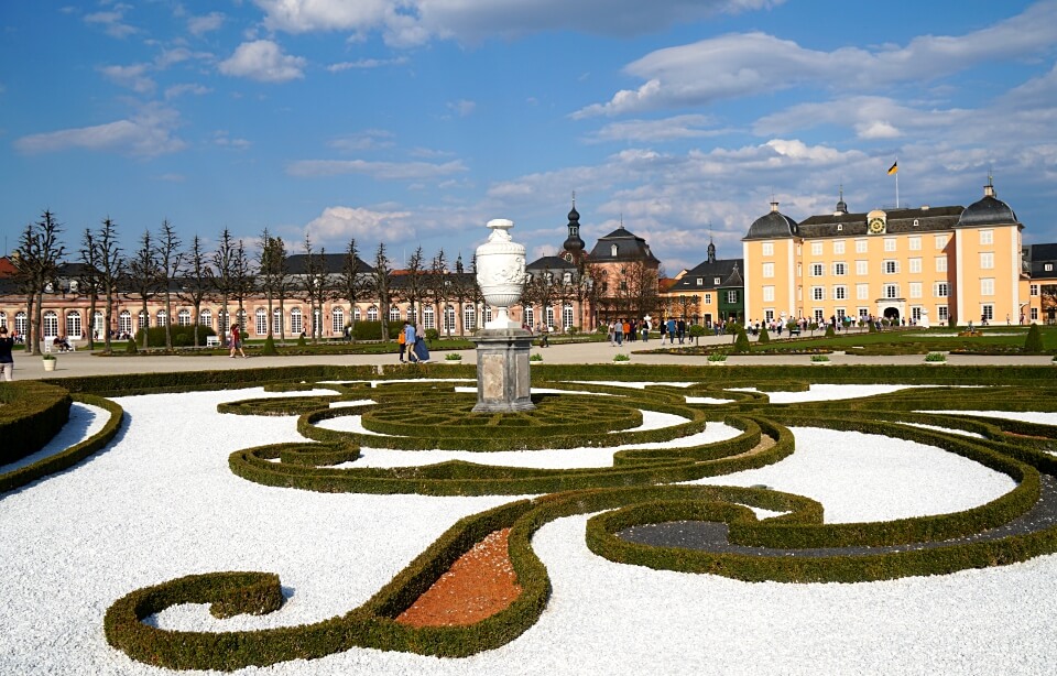 Der Barockgarten von Schloss Schwetzingen
