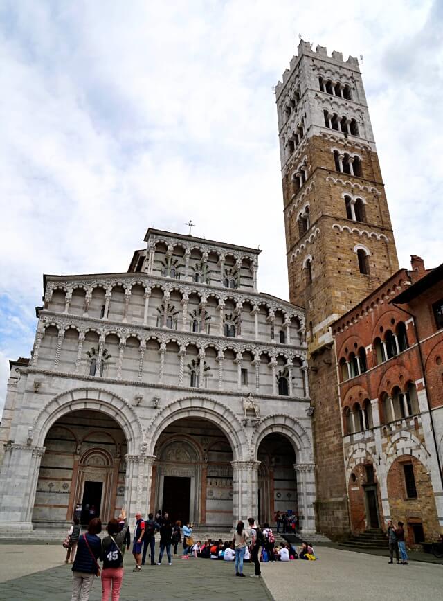 Die Kathedrale San Martino in Lucca in der Toskana