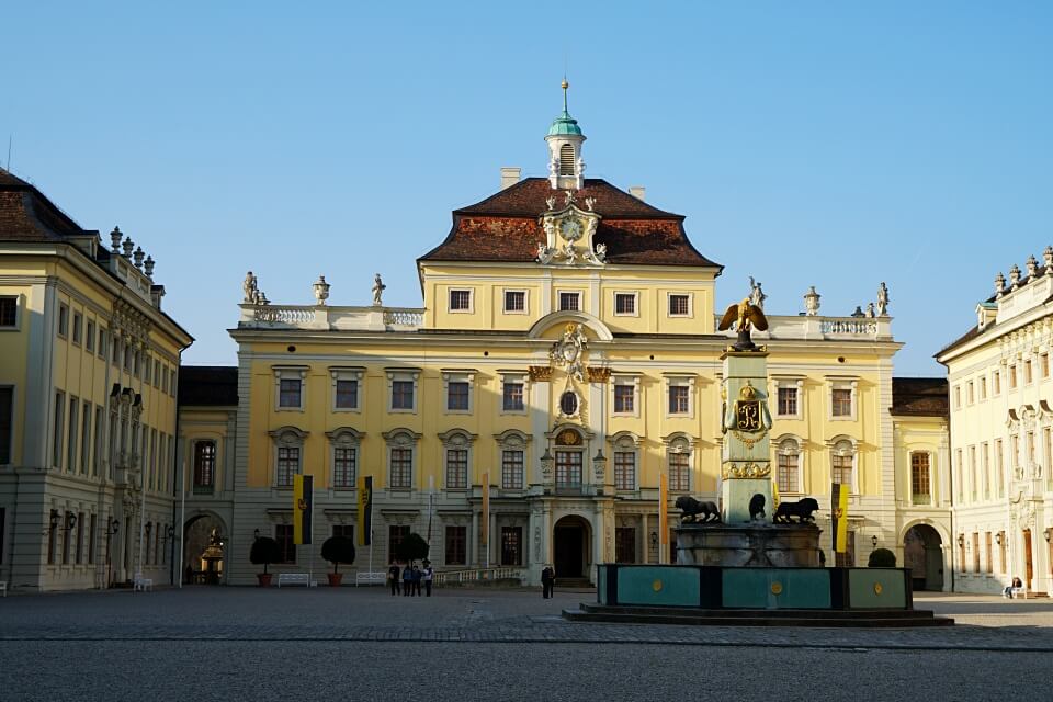 Das barocke Residenzschloss Ludwigsburg