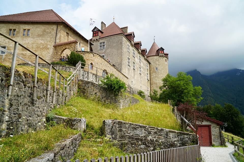 Schloss Greyerz in Gruyeres