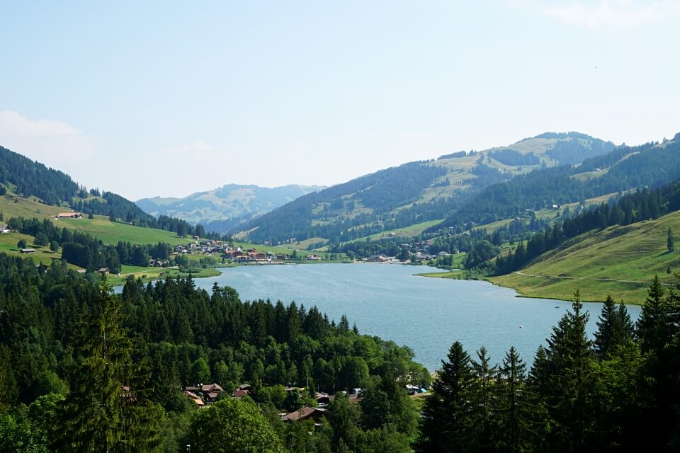 Ausblick auf den Schwarzsee