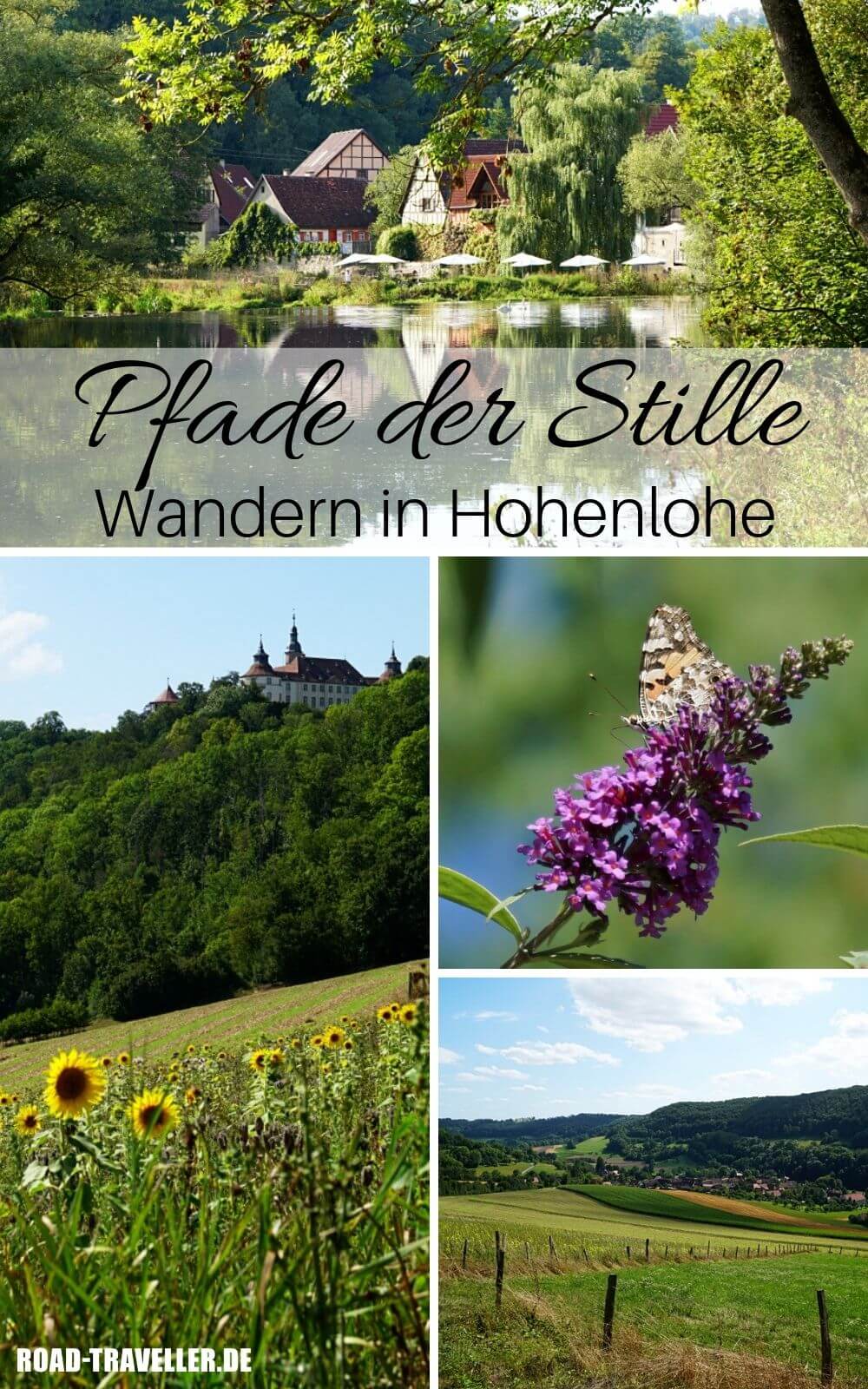 Wandern in Hohenlohe auf dem Pfad der Stille in Langenburg