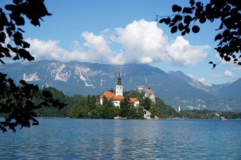 Der Bleder See in Slowenien
