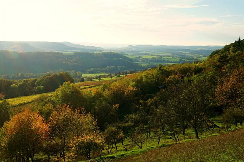 Herbstlandschaft Hohenlohe