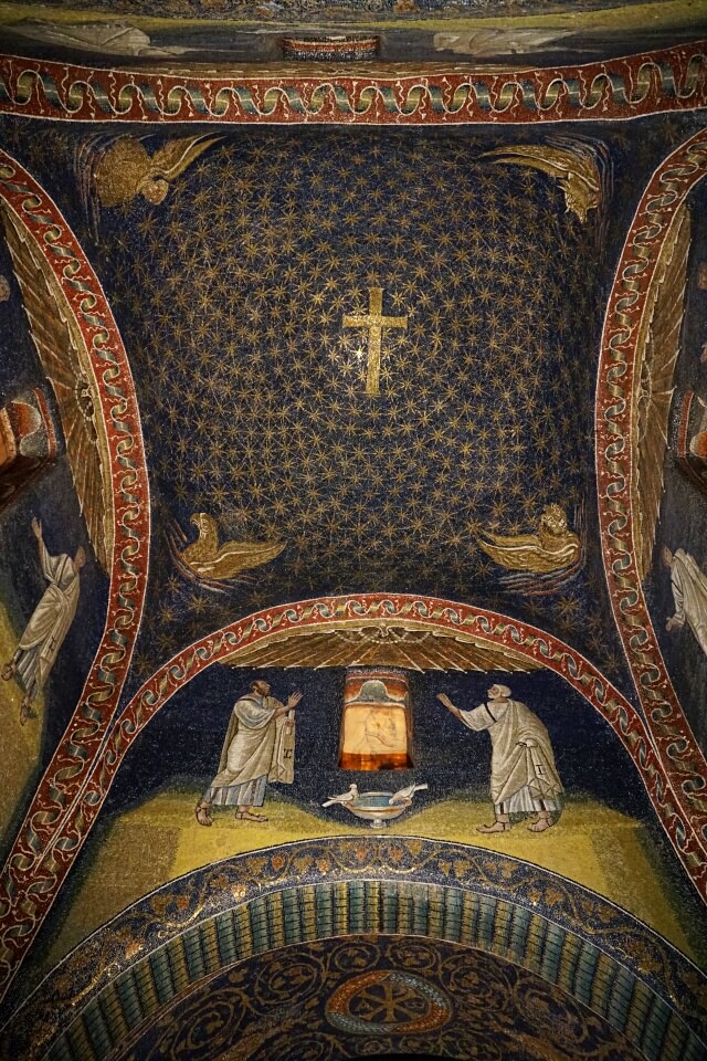 Mosaiken in Ravenna im Mausoleum der Placidia Galla