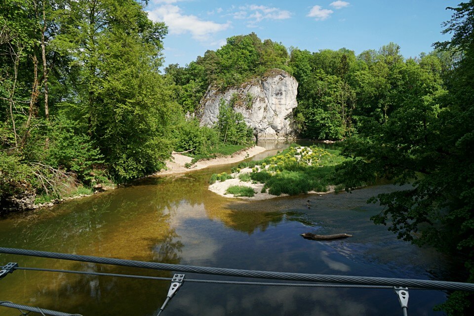 Amalienfelsen in Inzigkofen an der Donau