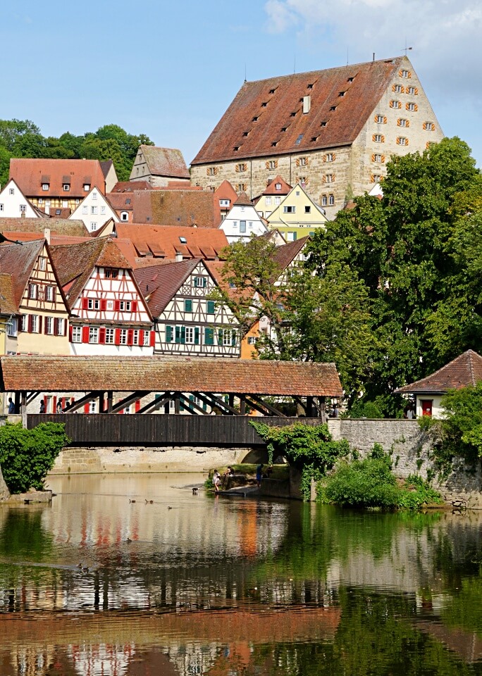 Schwäbisch Hall Mittelalter pur in der Salzsiederstadt am Kocher