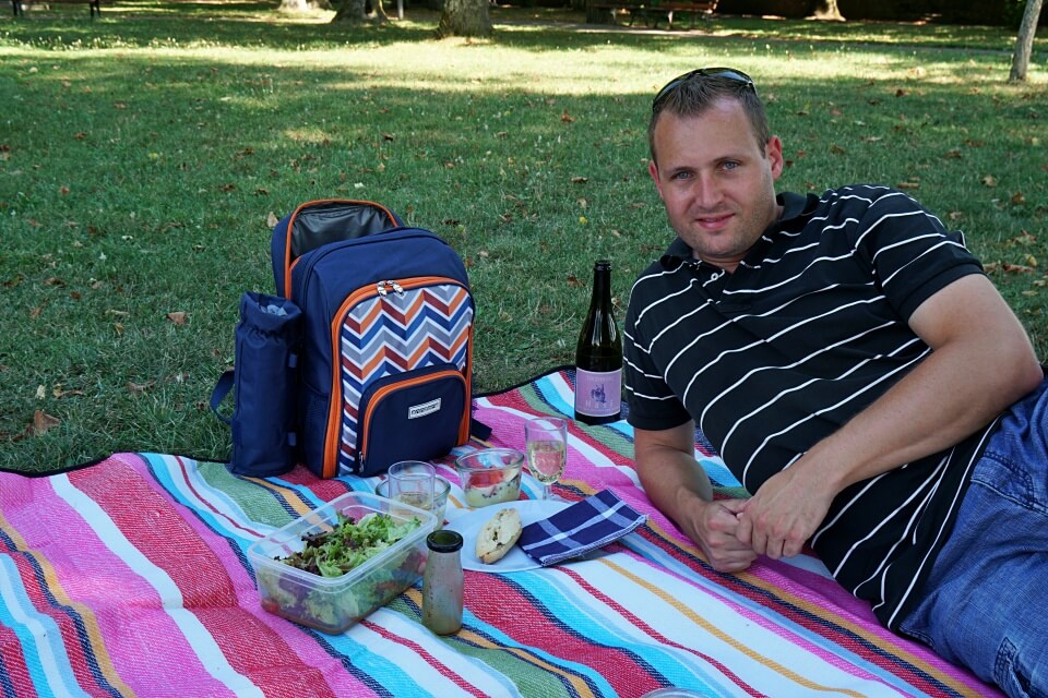 Picknick im Rothenburger Burggarten