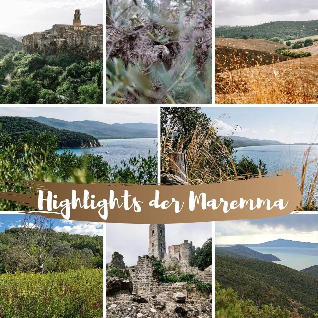 Unsere Highlights und Tipps fuer einen Urlaub in der Maremma in der Toskana